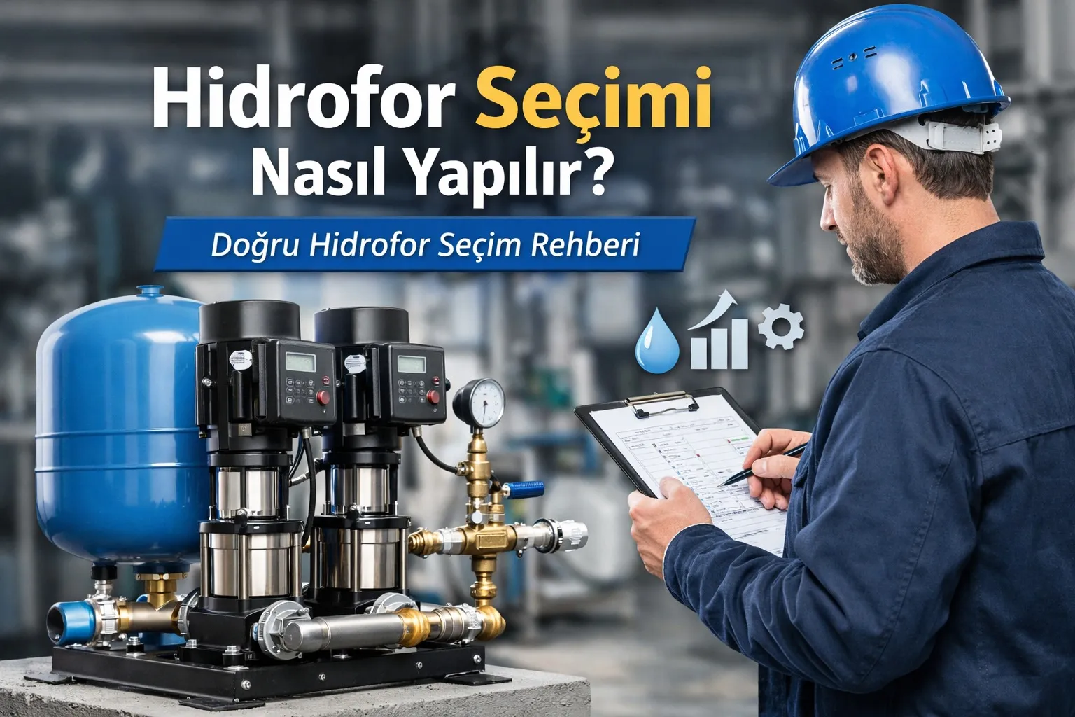 Hidrofor Seçimi Nasıl Yapılır? Doğru Hidrofor Seçim Rehberi
