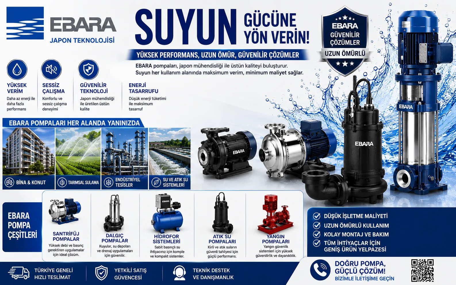 Su Faturasını Düşüren O Japon Teknolojisi: Ebara Pompa