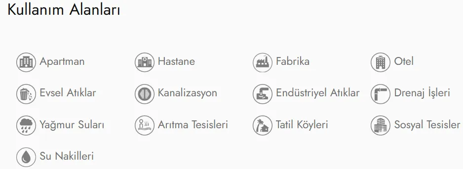 AST535-AST680-AST885 Tipi Pik Gövdeli Atık Su Dalgıç Elektropomplar
