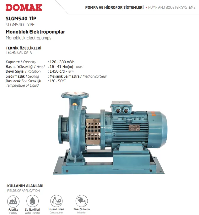 SLGM540 Tip SLGM540 TİP